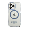 Guess Metal Outline MagSafe - tok iPhone 13 Pro készülékhez átlátszó (GUHMP13LHTRMB)
