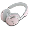 Guess Metal Script logó - vezeték nélküli Bluetooth fülre helyezhető fejhallgató ANC + ENC-vel rózsaszín (GUBHC22PSBCSMP)