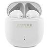 Guess nyomtatott klasszikus logó - Bluetooth TWS fejhallgató + töltőtok fehér (GUTWSJ14ESGH)