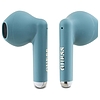 Guess nyomtatott klasszikus logó - Bluetooth TWS fejhallgató + töltőtok türkiz (GUTWSJ14ESGQ)