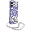 Guess Palm Trees Triangle Pearl Strap MagSafe iPhone 16 tok lila