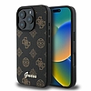 Guess Peony Script MagSafe - iPhone 16 Pro tok fekete (GUHMP16LPGPYSK)