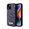 Guess Rhinestone fém logó - iPhone 15 tok rózsaszín (GUHCP15SPFGSBSP)