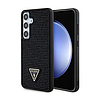 Guess Rhinestone Triangle - Samsung Galaxy S24 tok fekete (GUHCS24SHDGPPK)