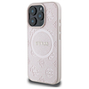 Guess Saffiano Peony Classic Logo MagSafe iPhone 16 Pro Max tok - rózsaszín
