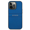 Guess Saffiano szíjas tok iPhone 13 Pro Max 6.7"-hez, kék