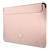 Guess Saffiano Triangle Logo Sleeve - Notebook tok 13" / 14" rózsaszín (GUCS14PSATLP)