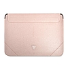 Guess Saffiano Triangle Logo Sleeve - Notebook tok 13" / 14" rózsaszín (GUCS14PSATLP)