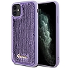 Guess Sequin Script Fém tok iPhone 11 / Xr telefonhoz - lila