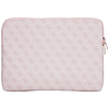 Guess Sleeve 4G cipzáras zsebes háromszög logóval 14"-es laptop táska - rózsaszín