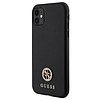 Guess Strass Metal Logo iPhone 11 / Xr 6.1" tok - fekete
