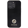 Guess Strass Metal Logo iPhone 13 Pro 6.1" tok - fekete