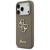 Guess szilikon Big 4G Script tok iPhone 17 Próhoz, barna