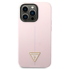 Guess szilikon háromszög iPhone 14 Pro 6.1" tok - lila