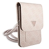 Guess Wallet 4G háromszög logós telefontáska rózsaszín (GUWBP4TMPI)