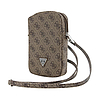 Guess Zip 4G Triangle - Telefontáska barna (GUWBZP4GFTSW)