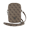 Guess Zip 4G Triangle - Telefontáska barna (GUWBZP4GFTSW)