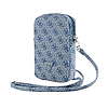 Guess Zip 4G Triangle - Telefontáska kék (GUWBZP4GFTSB)