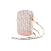 Guess Zip GCube Bottom Stripe - Telefontáska rózsaszín (GUWBZPGCSPGP)