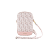 Guess Zip GCube Bottom Stripe - Telefontáska rózsaszín (GUWBZPGCSPGP)