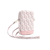Guess Zip GCube Bottom Stripe - Telefontáska rózsaszín (GUWBZPGCSPGP)