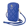 Guess Zip Quilted 4G - Telefontáska kék (GUWBZPSQSSGB)