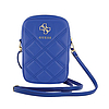 Guess Zip Quilted 4G - Telefontáska kék (GUWBZPSQSSGB)