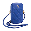 Guess Zip Quilted 4G - Telefontáska kék (GUWBZPSQSSGB)