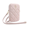 Guess Zip Steppelt 4G - Telefontáska rózsaszín (GUWBZPSQSSGP)