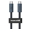 Gyorstöltés USB-C Baseus Flash 240W 1m fekete (P10311803111-00)