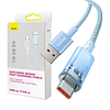 Gyorstöltés USB-C Baseus Flash, 6A, 1m, kék (CATS010403)