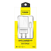 Gyorstöltő Foneng 1x USB K300 + USB Lightning kábel (K300 iPhone)