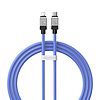 Gyorstöltő kábel Baseus USB-C a Coolplay sorozathoz 1 m, 20 W, lila (CAKW000003)