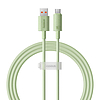 Gyorstöltő kábel Baseus USB-USB-C Habitat Series 1m 100W zöld (P10360203631-00)