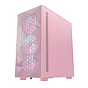 hálós számítógépház Darkflash DLM21, rózsaszín (DLM21 Mesh Pink)