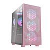 hálós számítógépház Darkflash DLM21, rózsaszín (DLM21 Mesh Pink)