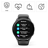 Hama 8900 GPS AMOLED okosóra 1.43" szilikon szíjjal - fekete