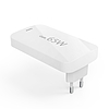 Hama GaN Töltő 65W 2x USB-C 1x USB-A Összecsukható - Fehér