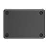 Hardshell tok tok MacBook Air 13,6" M2 M3 2024 / M2 2022 számára pontos/fekete (INMB200749-BLK)