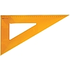 Háromszögvonalzó, műanyag, 30/60/90, 34-40 cm, Aristo GEO College (GEO22636)