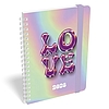 Határidőnapló 2026 LIZZY CARD B/6 heti spirálozott gumis Amazing