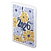 Határidőnapló 2026 TOPTIMER Joy Flexi F012 B/6 heti fehér lapos Retro bloom