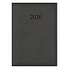 Határidőnapló 2026 TOPTIMER Wide W024 A/4 napi fehér lapos fekete