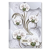 Határidőnapló 2026 VECTRALINE Mystic White princess A/5 napi fehér lapos
