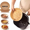 Hausmeister Air fryer sütőpapír kerek - 16cm - 50db (HM6934)