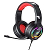 Havit GAMENOTE H2233D játék fejhallgató RGB, piros&fekete (H2233d)
