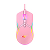 Havit MS1026 pink gamer egér RGB 1000-6400 DPI