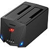 HDD/SSD Dokkoló/Klonáló Állomás FIDECO YPZ220B (USB 3.2, SATA I/II/III)