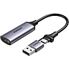 HDMI rögzítőkártya / Grabber Ugreen CM489, 4K 60Hz, USB + USB-C (40189)