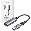 HDMI rögzítőkártya / Grabber Ugreen CM489, 4K 60Hz, USB + USB-C (40189)